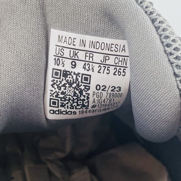 NEW adidas Women's X_PLR Phase Sneaker Grey/Core Black/Pink Fusion Size 10.5 - Picture 7 of 10